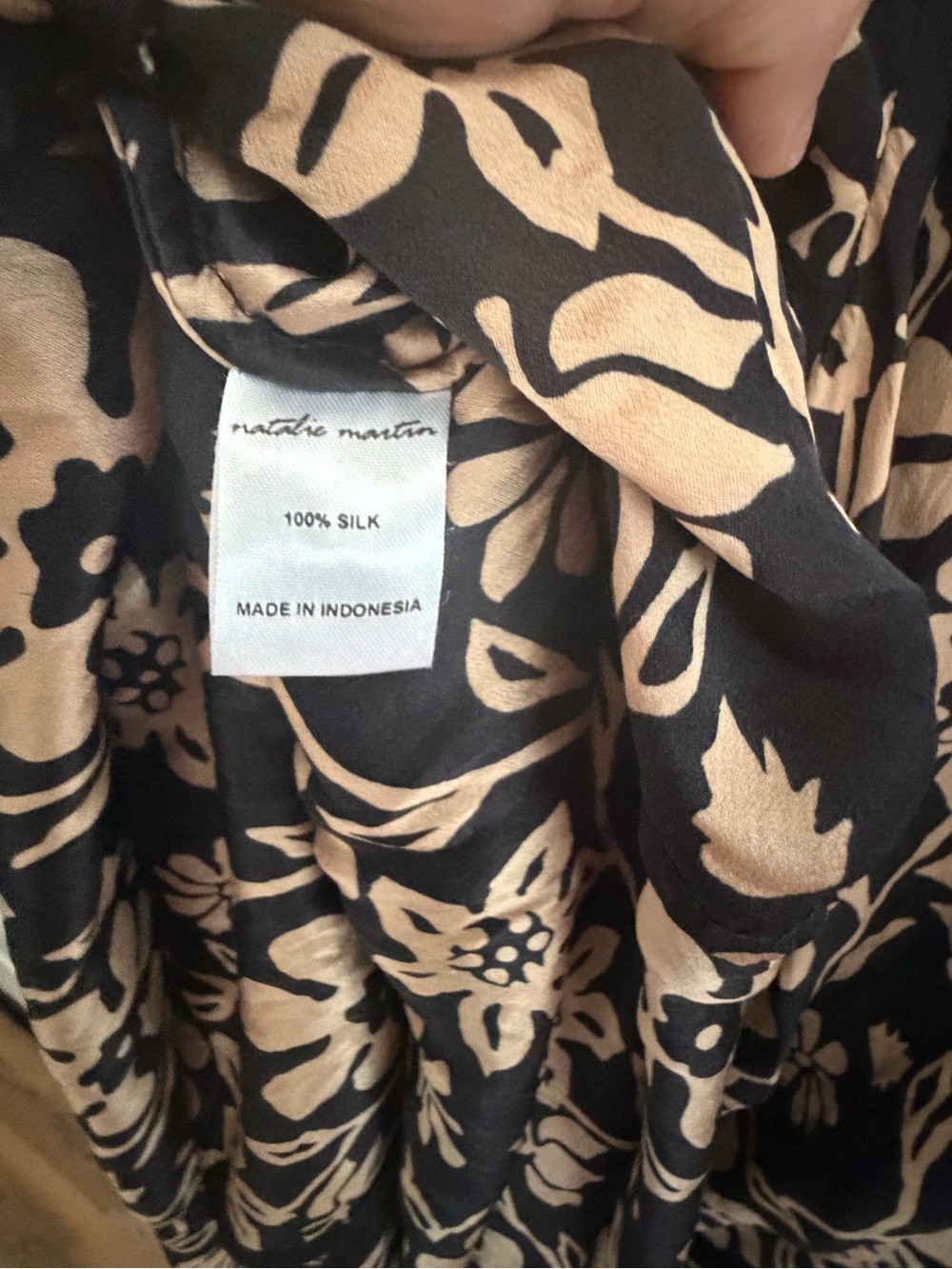 NATALIE MARTIN
SAMMIE MAXI DRESS - BOTANICAL BLACK - Picture 6 of 7
